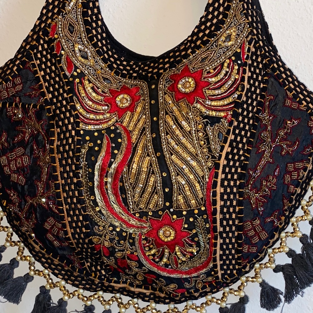 Embroidered Multicolor Boho Bag - Picture 11 of 11